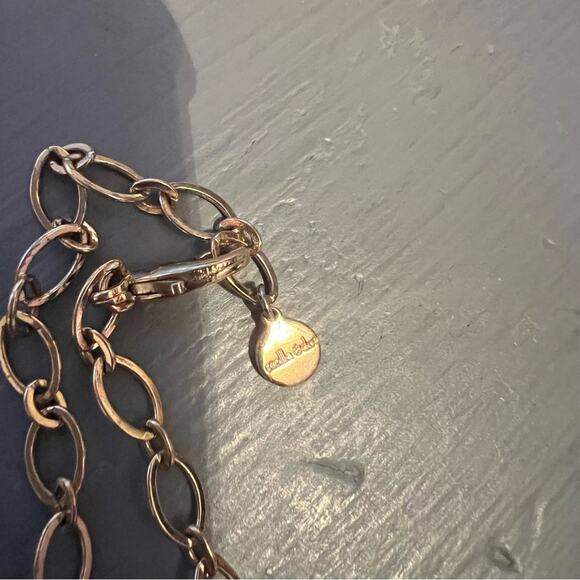 Stella & Dot Gold Tone Statement Necklace - Picture 4 of 6